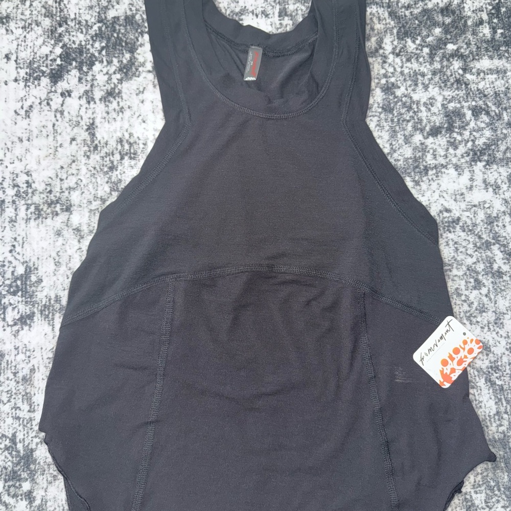 Free People Movement Women's Black Tank Top